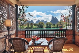 The dining room